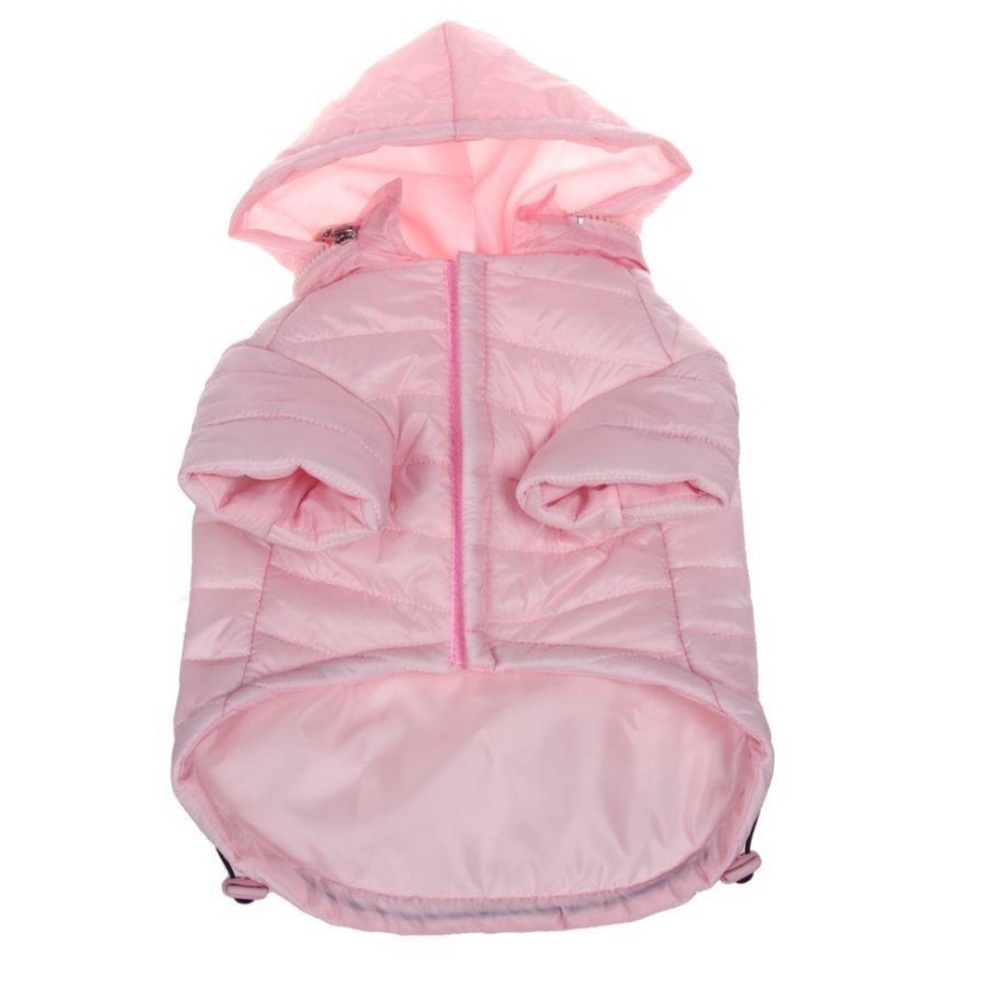Pet Life Lightweight Adjustable 'Sporty Avalanche' Dog Coat - Pink - XL